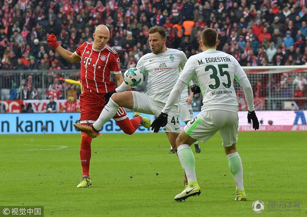  德甲射手王争霸，莱万梅开二度助拜仁